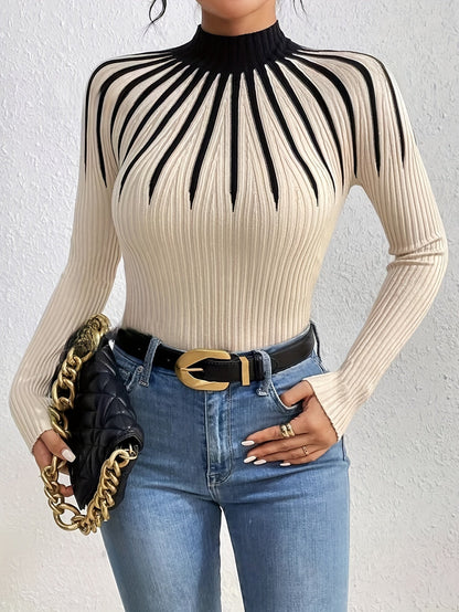 Marcelle High Neck Sweater