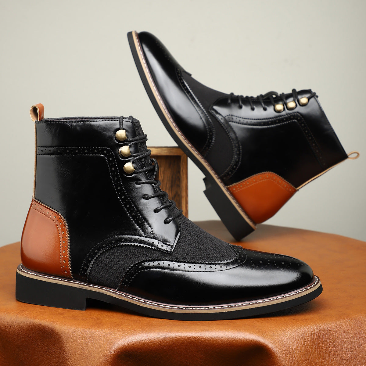 Preston Brogue Boots