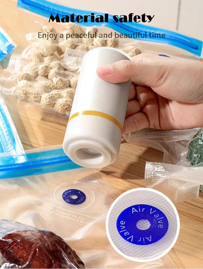 Fresh Wiz™ Handheld Food Vacuum Sealer + 15 reusable bags($30 Value).