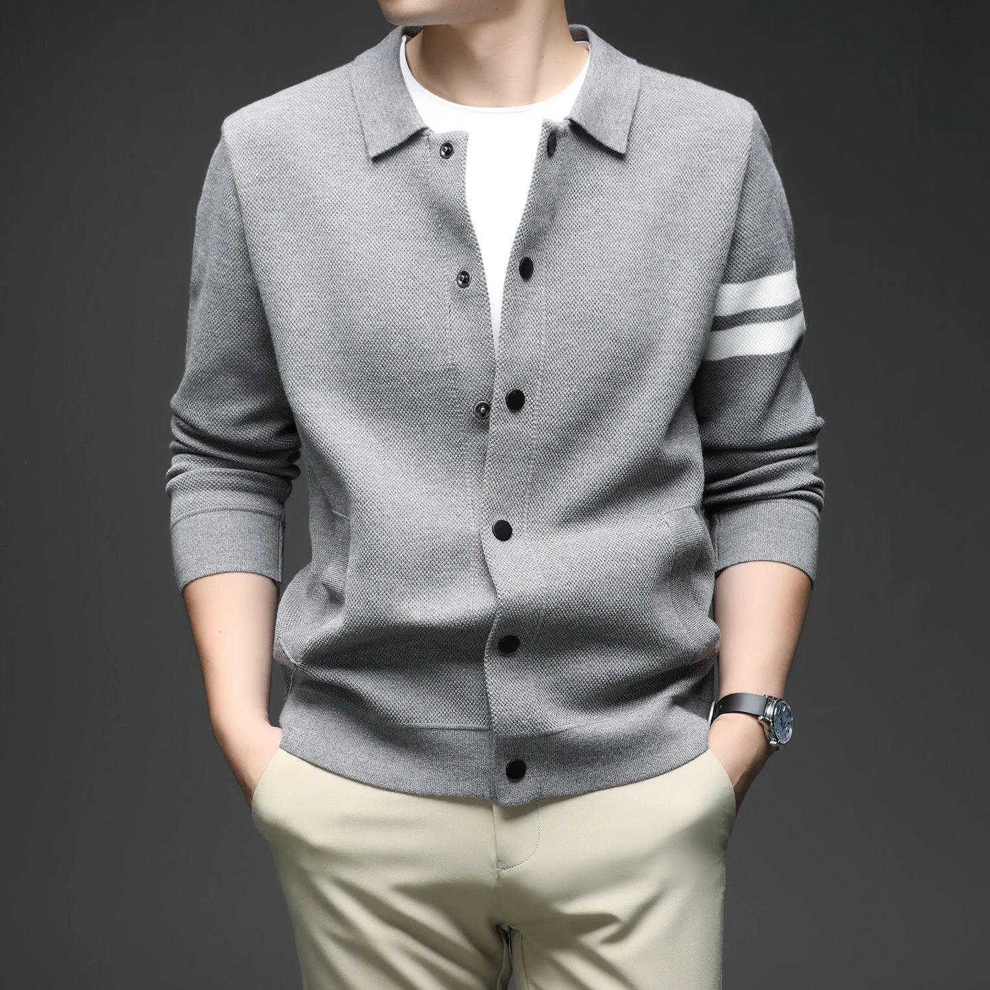 Camden Striped Cardigan
