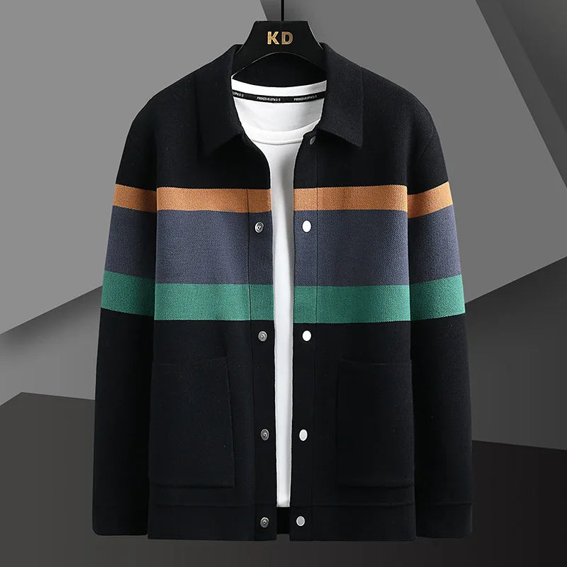 Reyden Striped Cardigan