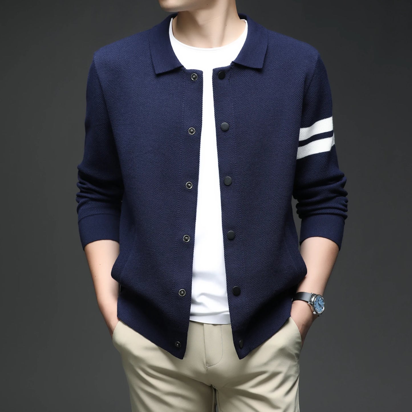 Camden Striped Cardigan