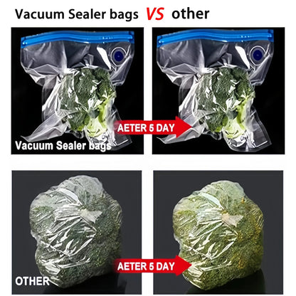 Fresh Wiz™ Handheld Food Vacuum Sealer + 15 reusable bags($30 Value).