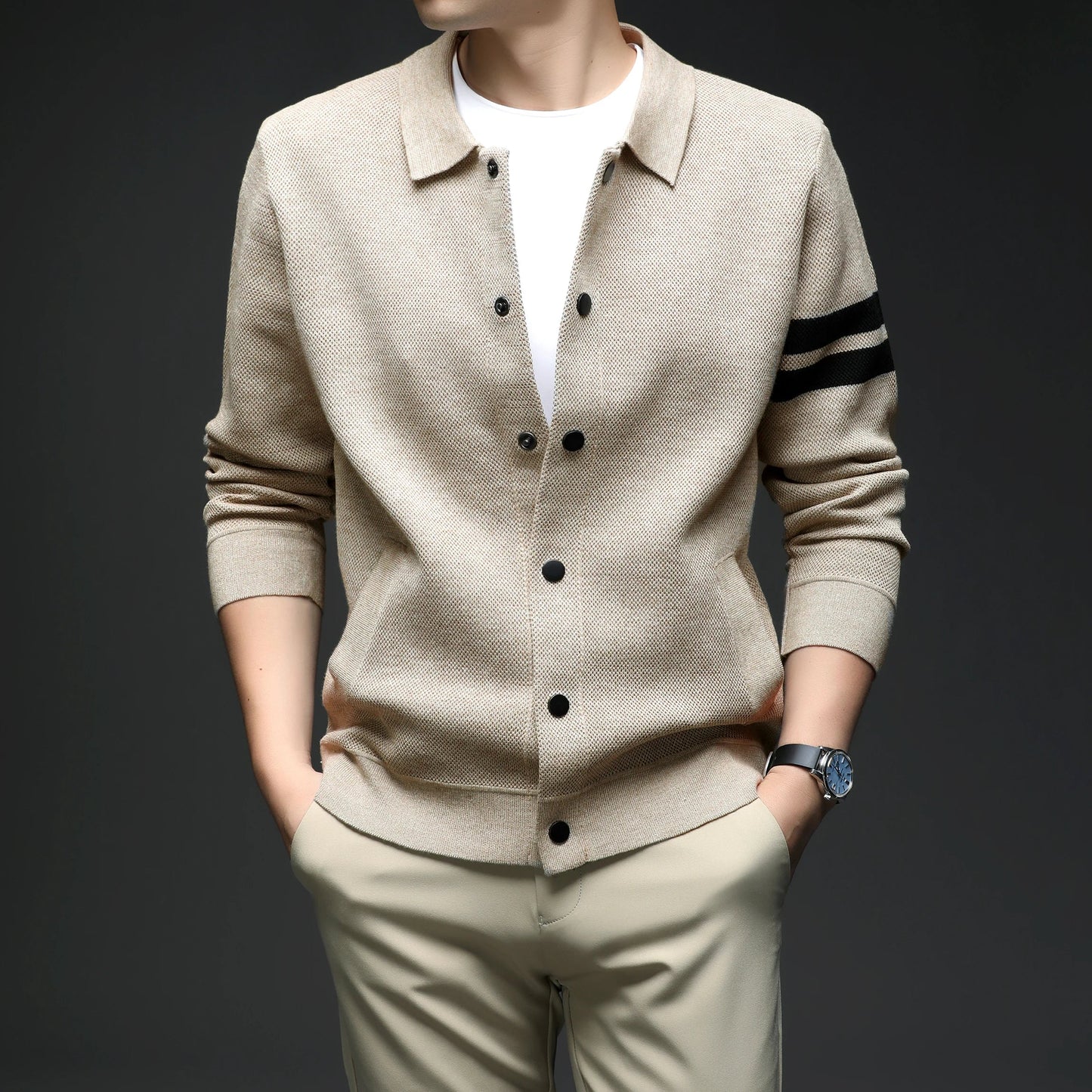 Camden Striped Cardigan
