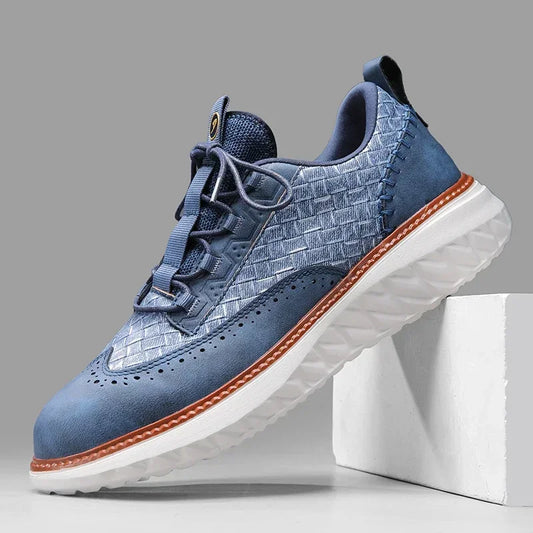 Calvin Genuine Leather Sneakers